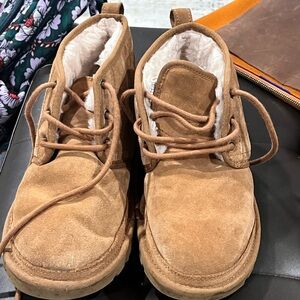 UGG Tan Ankle Boots